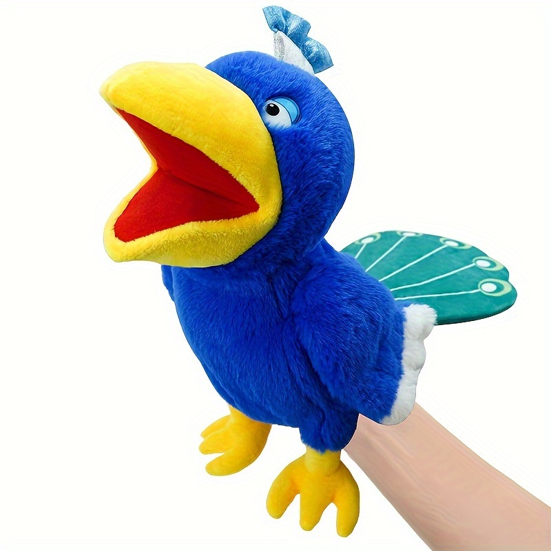 Juguete Peluche Marioneta Mano Marioneta Animal Suave - Temu