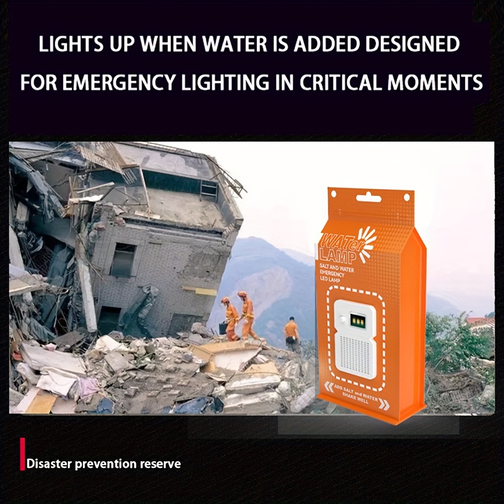 Led Camping Lantern, Emergency Light, Portable Led Lanterns Salt