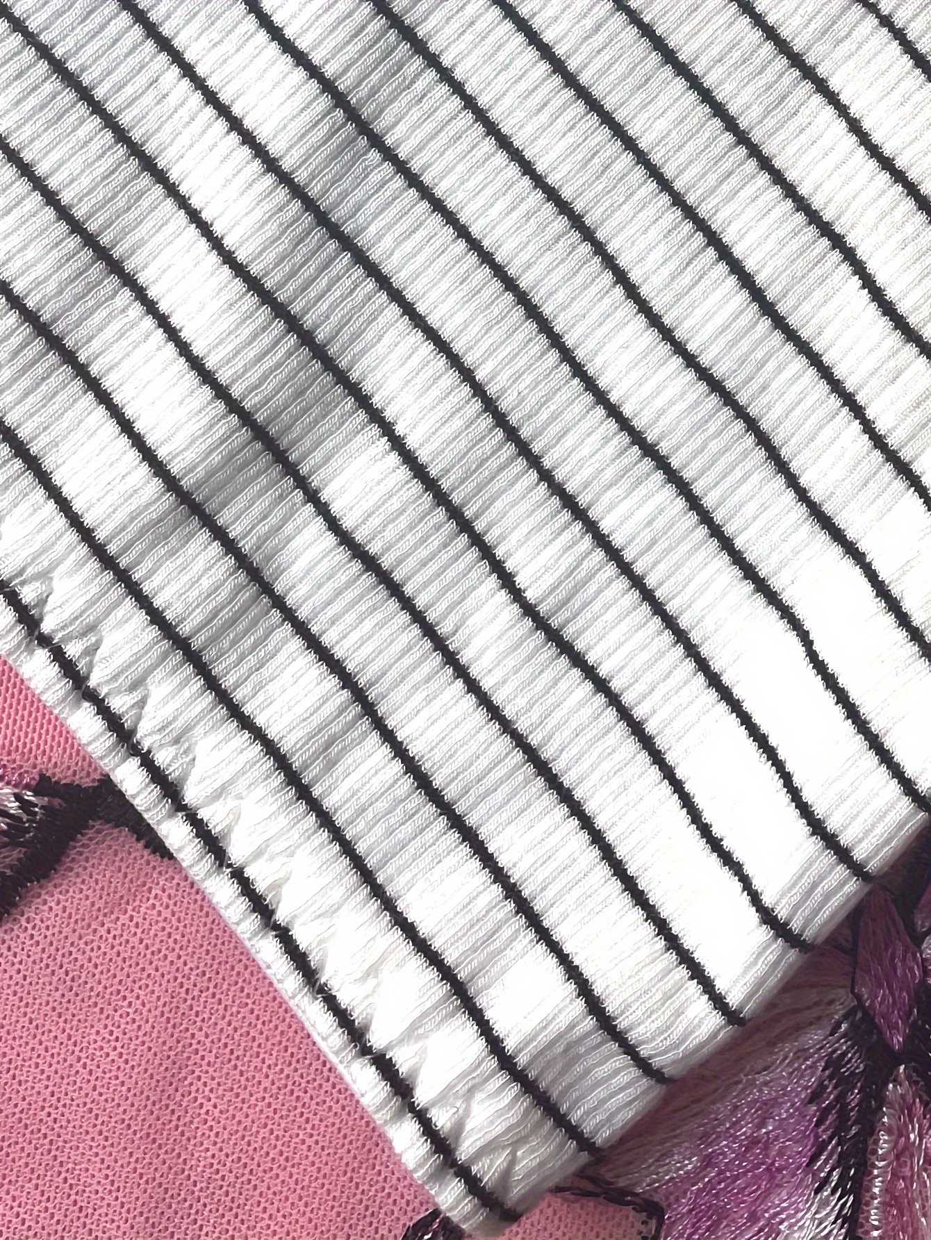 Simple Stripes, Purple: Cotton Poplin