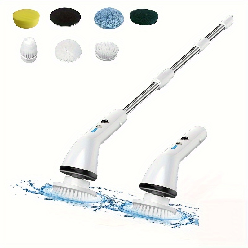 Household Electric Wireless Scrubber Handled And Spinning Brush For Kitchen