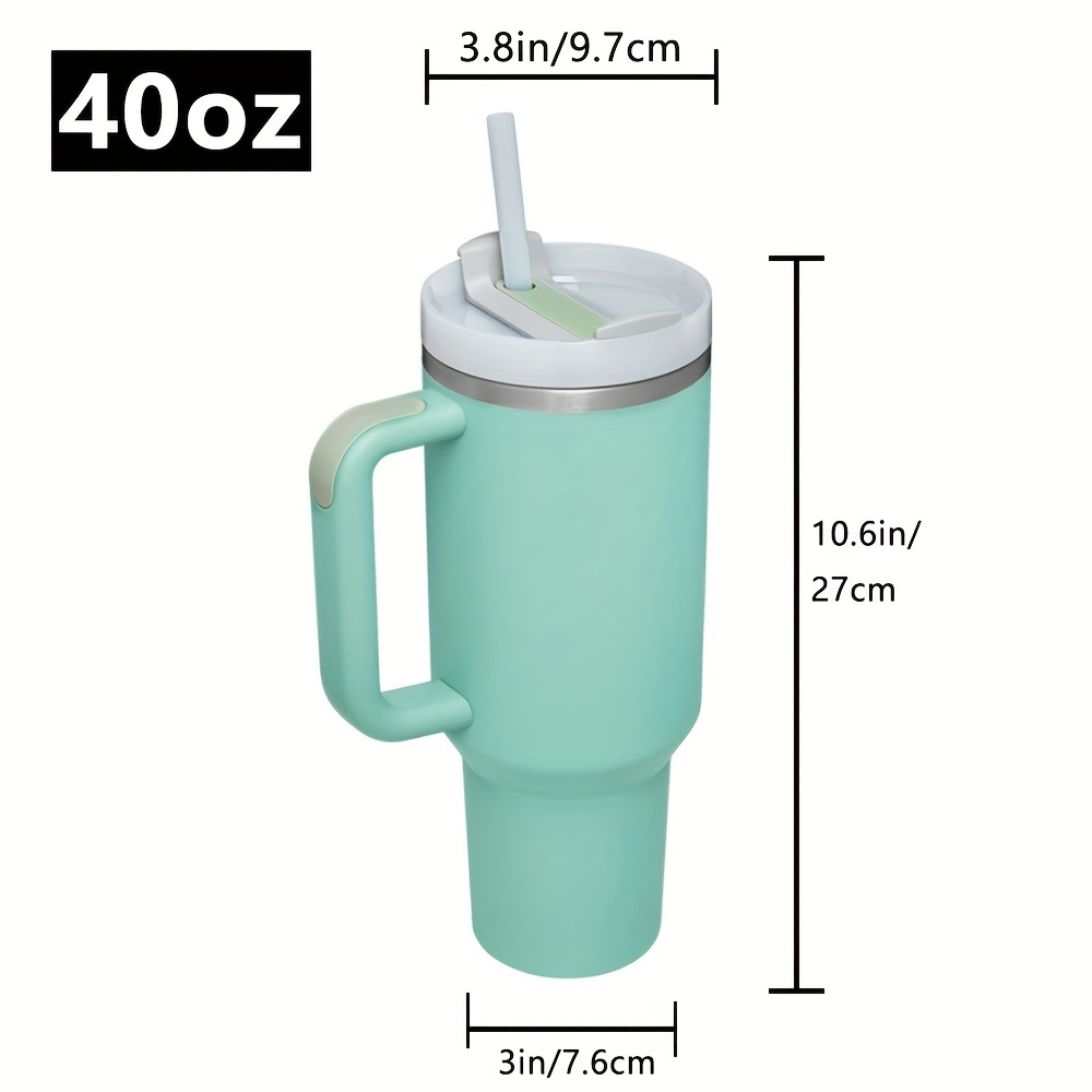 Stainless Steel Straw Cup Thermocooler Vacuum Flask - Temu