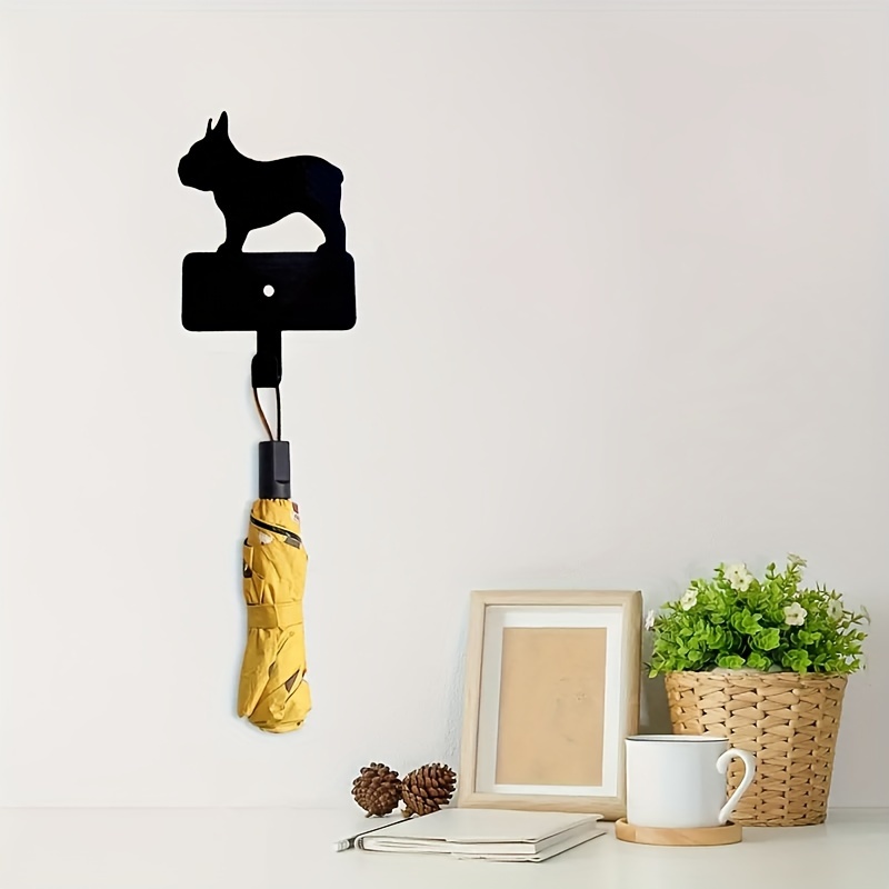 Key Holder Wall Mount Craft Metal Dog Decorative Metal Hook - Temu