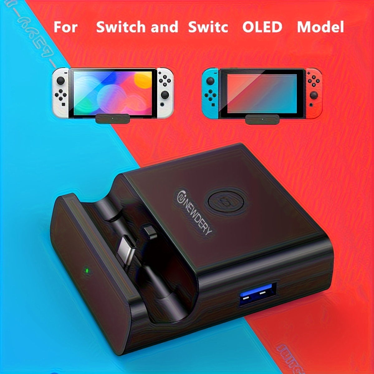 For Switch/switch Oled Switch Base New Dery Portable Base - Temu