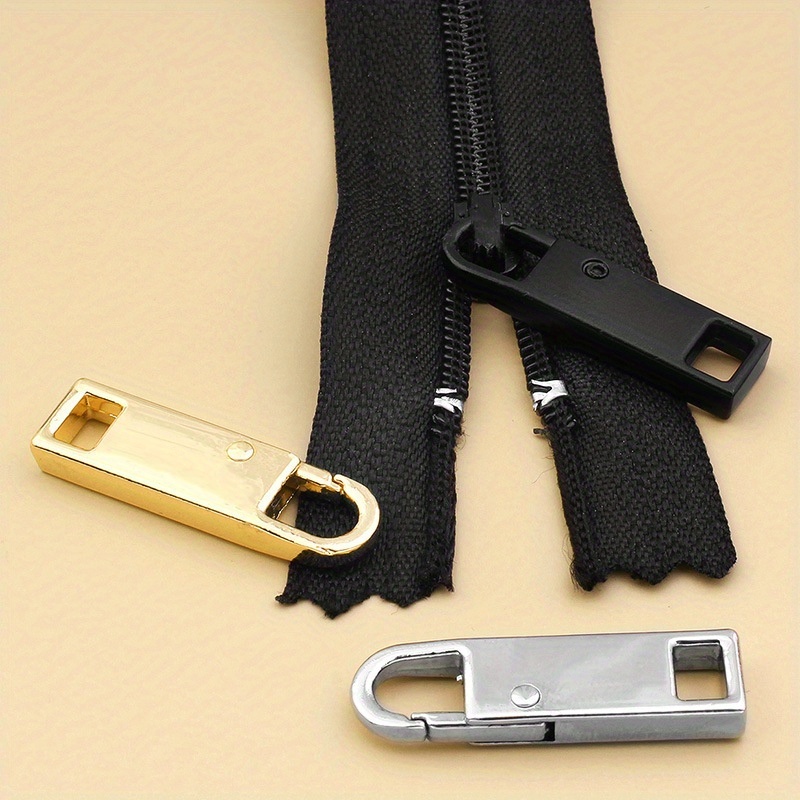 Zipper Pulls Zipper Pull Replacement Universal Zipper Fixer Metal Zipper  Handle Zipper Tags Repair For Diy Clothes Suitcase Backpack Craft Zipper  Replacement - Temu