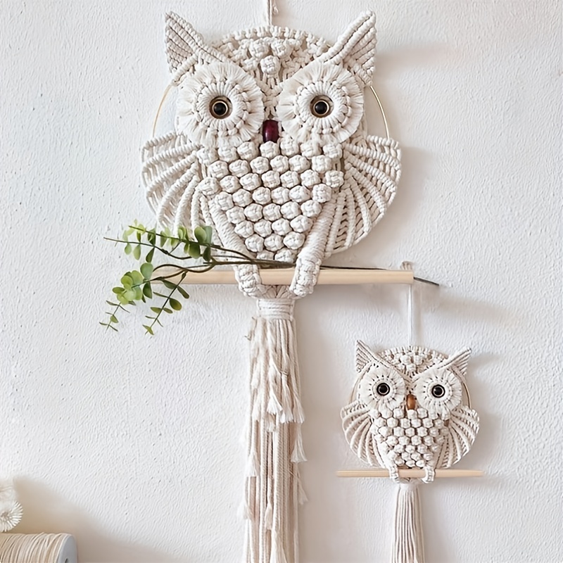 Kitchen Napkin Tissue Roll Stand Of Wooden Owl Decorative Multipurpose - 1  Pc