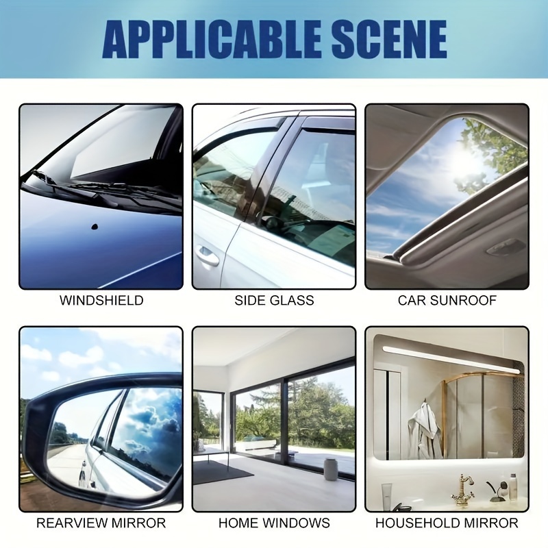 Car Glass Oil Film Remover, Car Window Windshield Decontamination, Car  Paint Repair Oil Film Cleaner Car Paint Repair