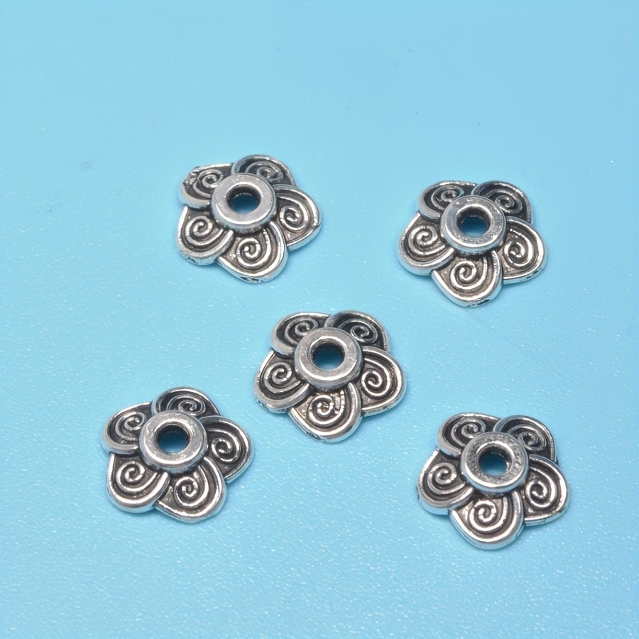 Vintage Style Silvery Alloy Spacer Loose Beads Diy Handmade