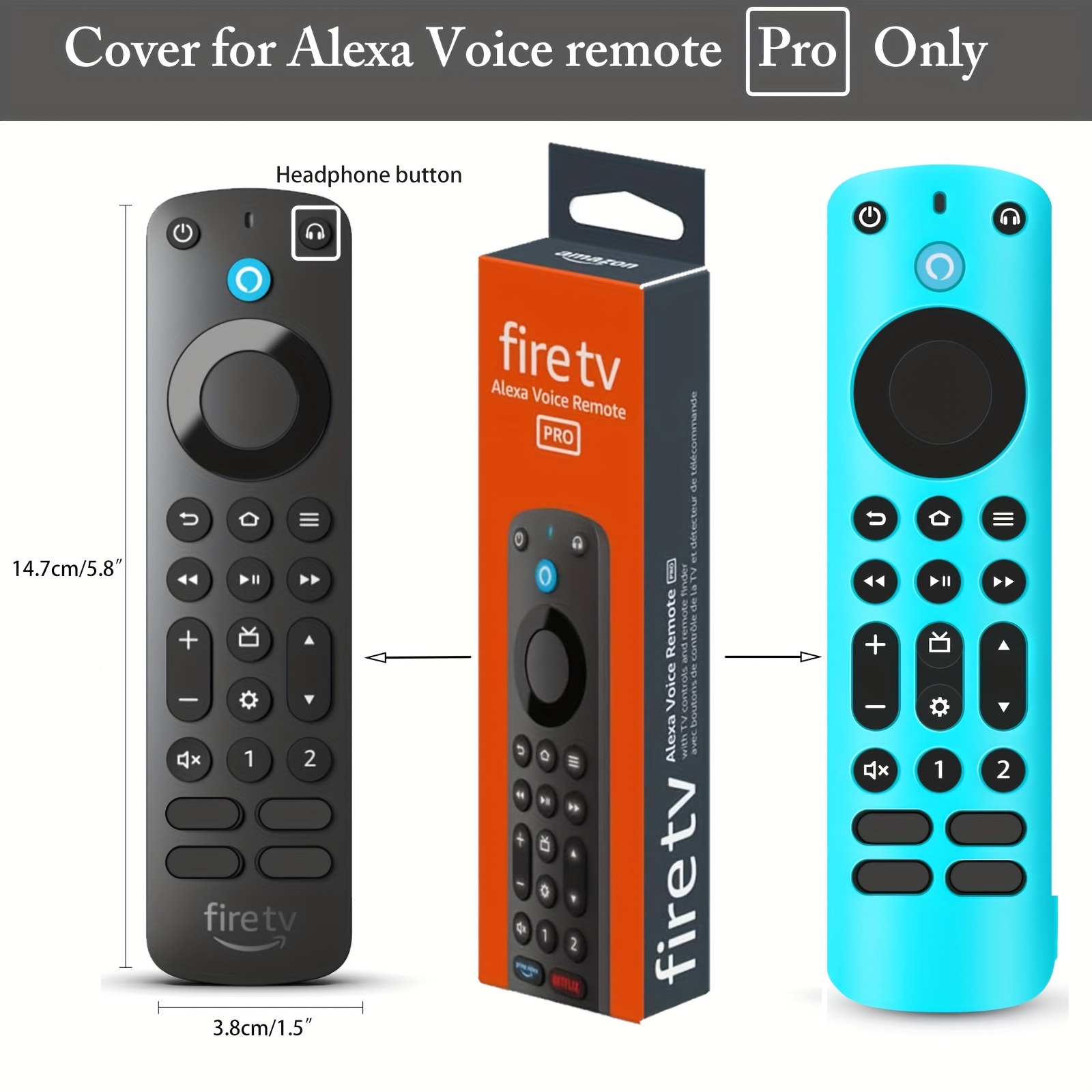 Fire TV Stick 4K with Alexa Voice Remote Pro