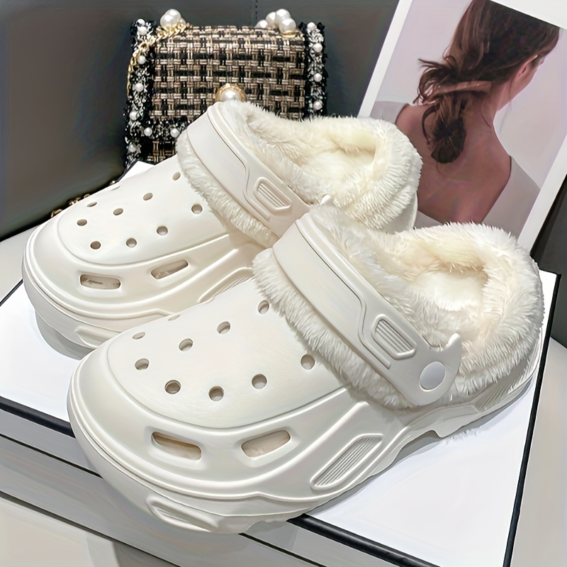 White non hot sale slip crocs