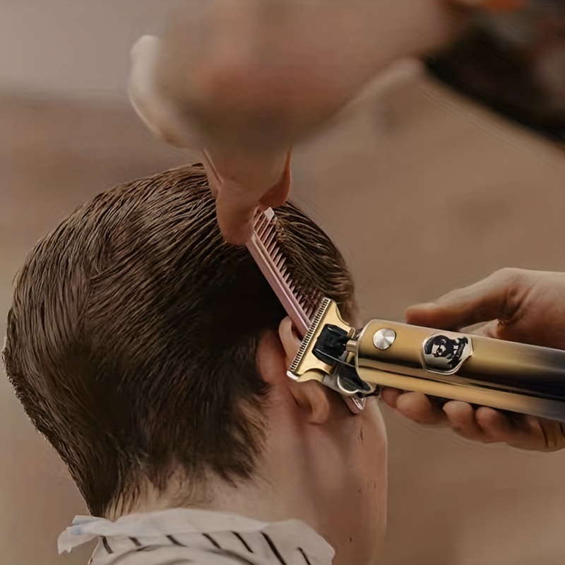 Tagliacapelli Professionale E Kit Trimmer Uomo Barbiere - Temu Italy