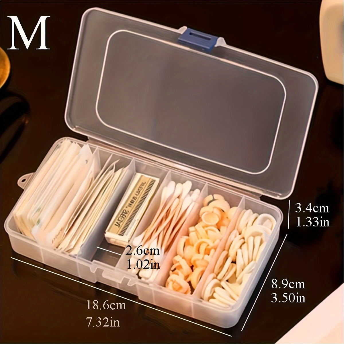 Portable Plastic Multipurpose Storage Box For Jewelry - Temu