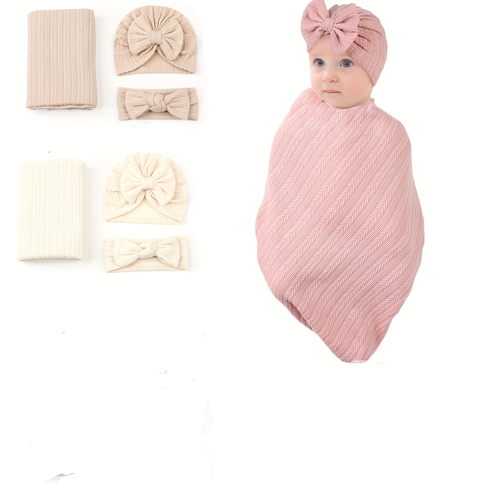 Bianco-blu ragazzo ragazza bambino Swaddle neonato maschio neonati coperta  abbigliamento ragazzi ragazze tessuto di cotone morbido bambino biancheria
