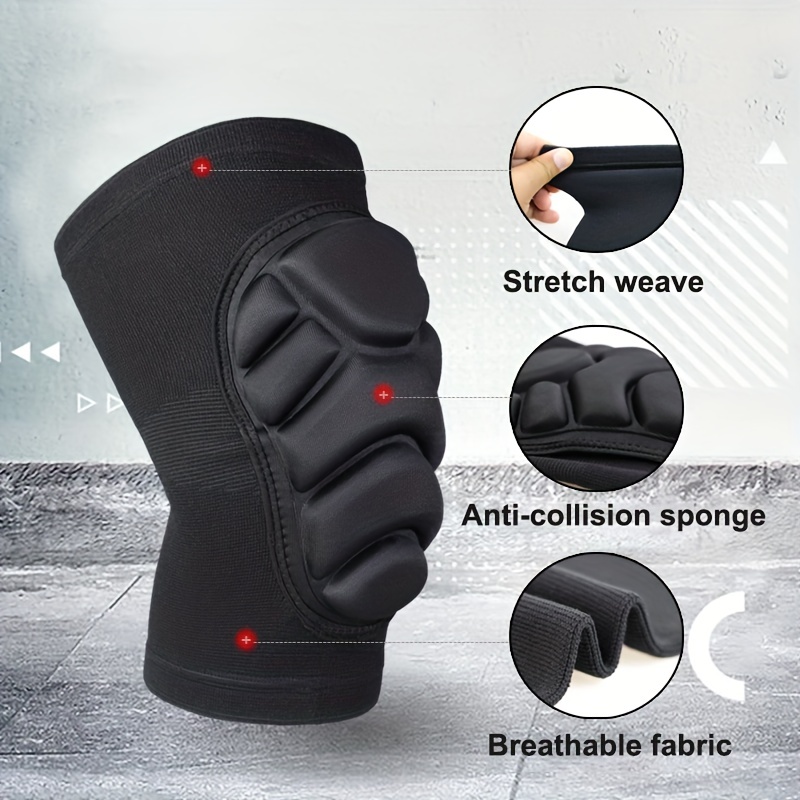 Cheap 1Pc Sports Knee Pad Shin Guard High Elastic Breathable Impact  Resistant Shin Sleeve Protective Football Equipment