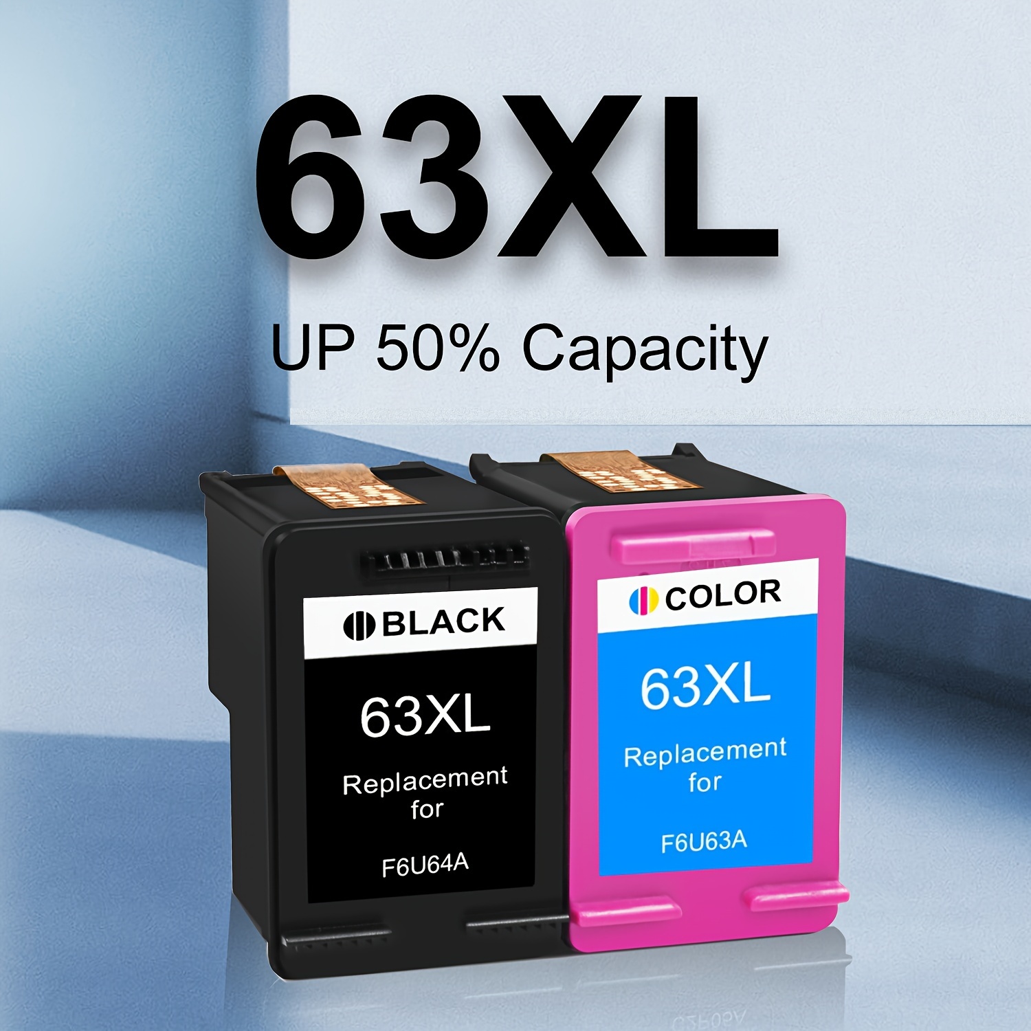 Hicor 302 Ink Cartridge Replacement For HP 302 302XL DeskJet 1110 2130 for  HP302XL Envy 4520 NS45 Officejet 3630 3639 5200