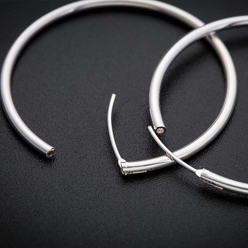 Women's Exaggerated Classic Hoop Earrings, Different Sizes
