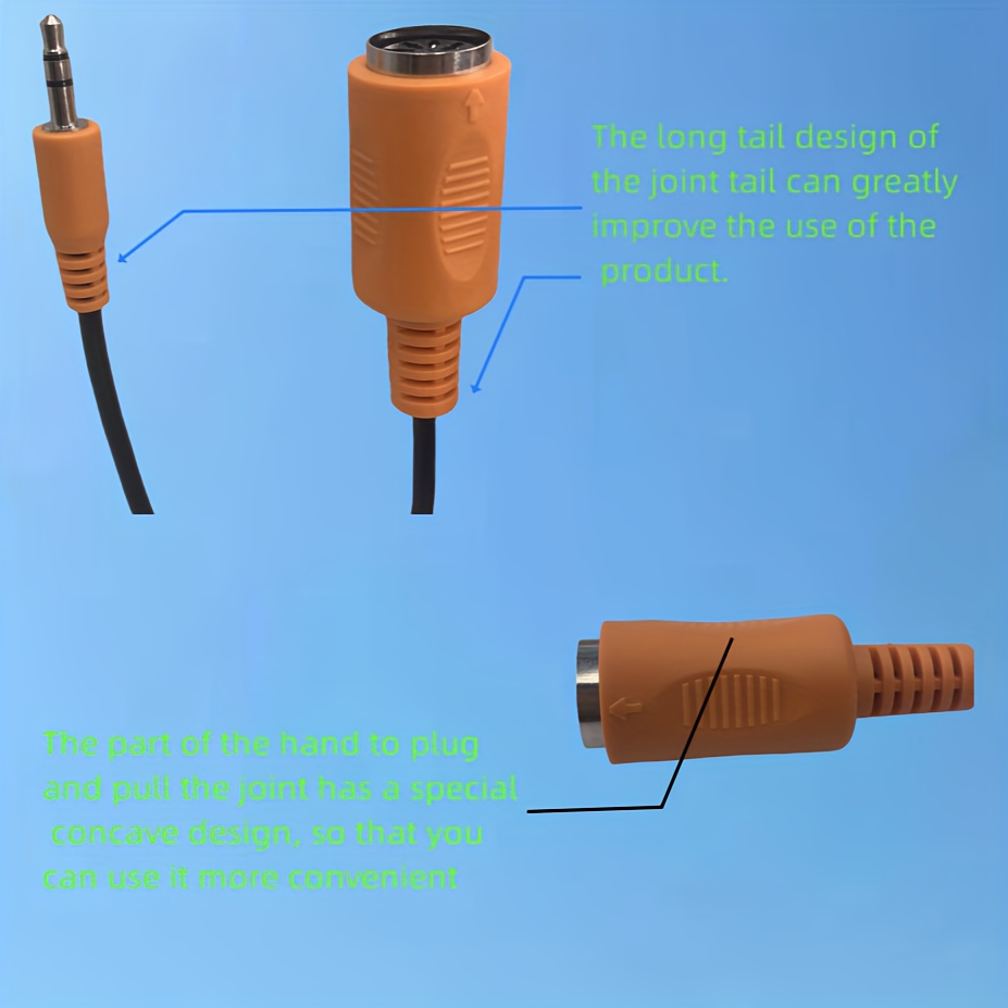 Make Noise 0-Coast MIDI Cable - Type A 3.5mm TRS to 5-pin MIDI