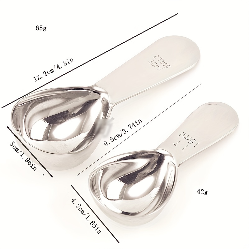 Measuring Coffee Scoop 304 Stainless Steel Coffee Graduated - Temu