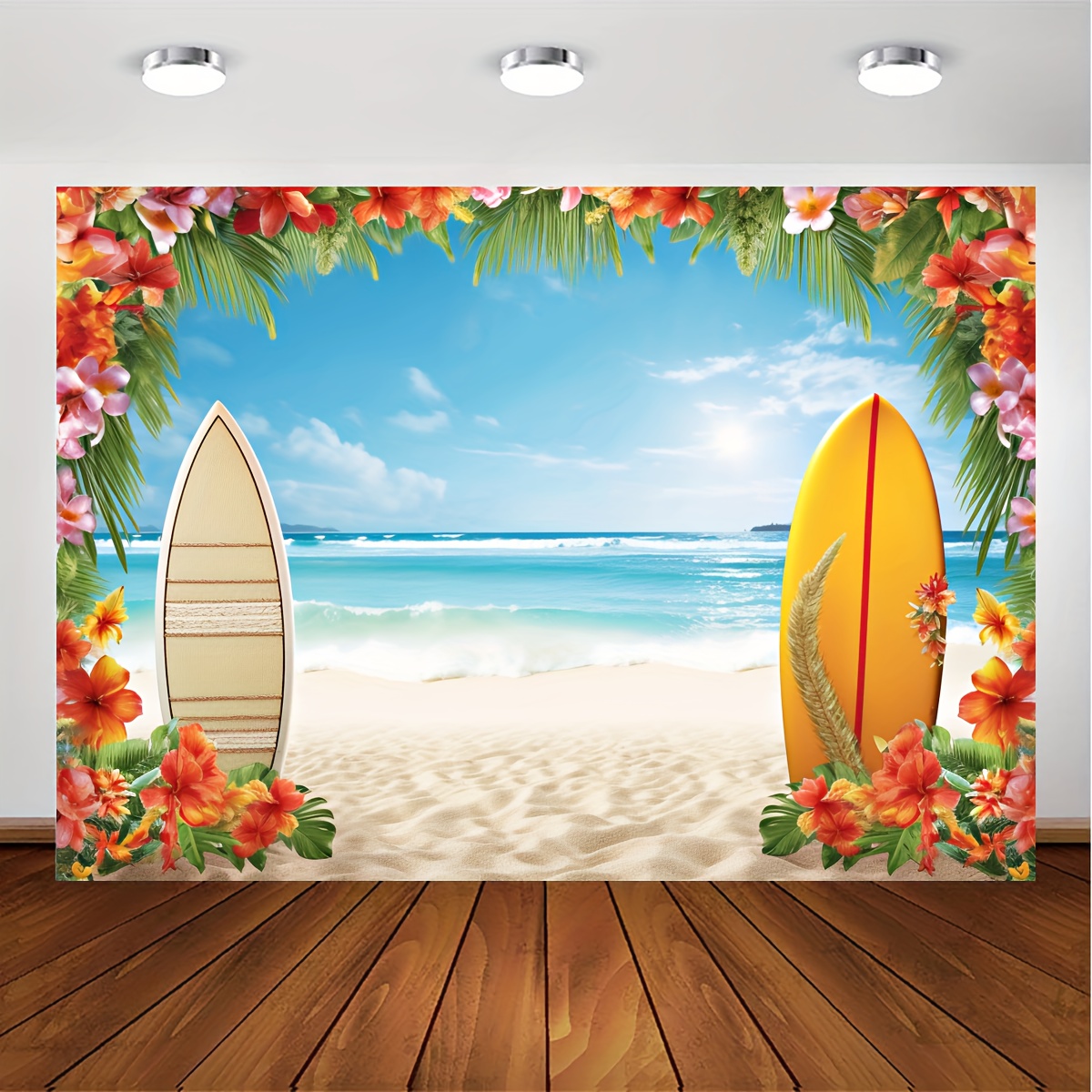 Decoraciones de fiesta Luau, decoraciones de fiesta hawaiana, decoraciones  de fiesta tropical, decoración de fiesta de verano Aloha temática de playa