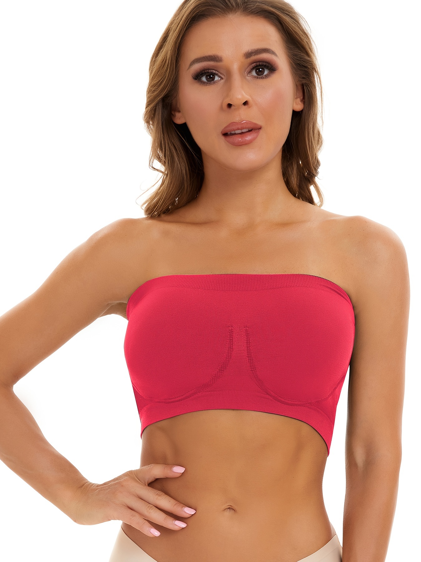Best Deal for Cotton Tube Top Dress Bandeau Sprots Bra Strapless