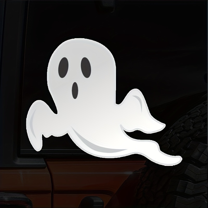 1pc/2pcs Auto Aufkleber Halloween Geist Dekoration Auto Fenster