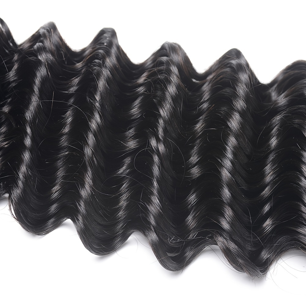 Deep Wave Human Hair Bundles 8-30inch