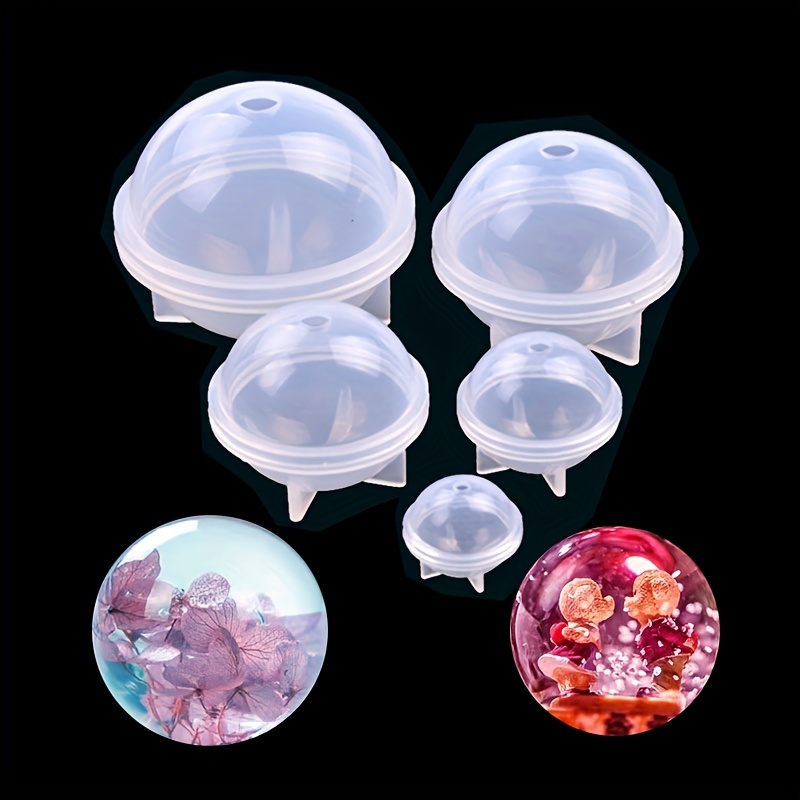 Round Sphere Silicone Mold Resin Silicone Mould Jewelry Making