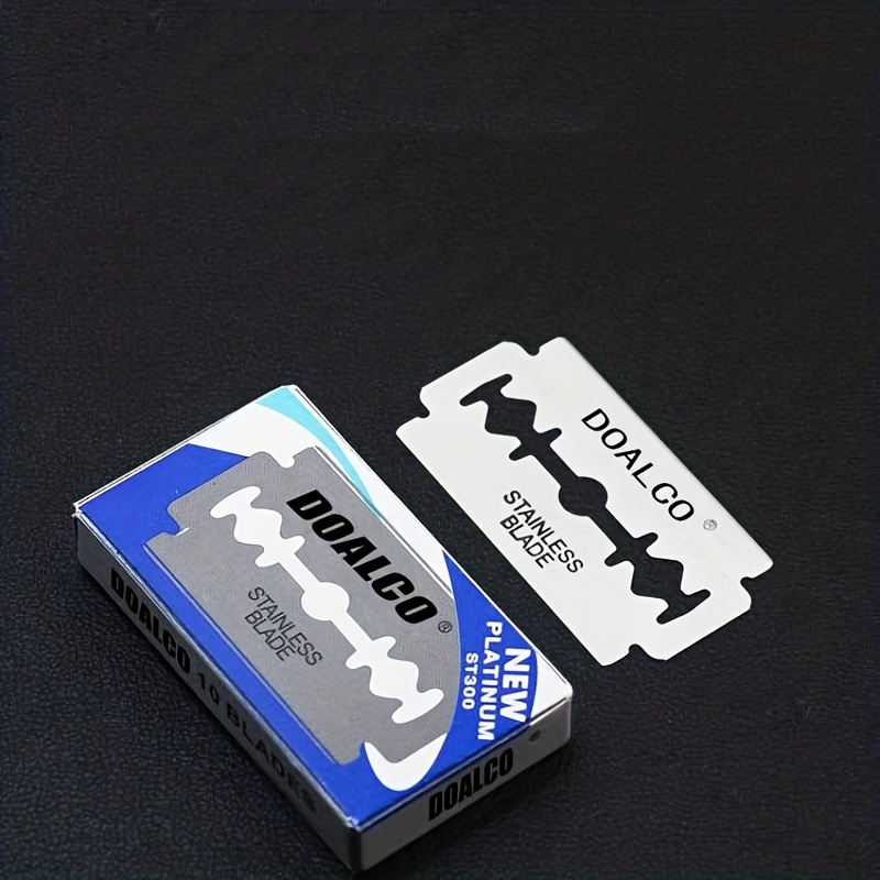 Double Edge Razor Blades For Barbers 10 Pcs