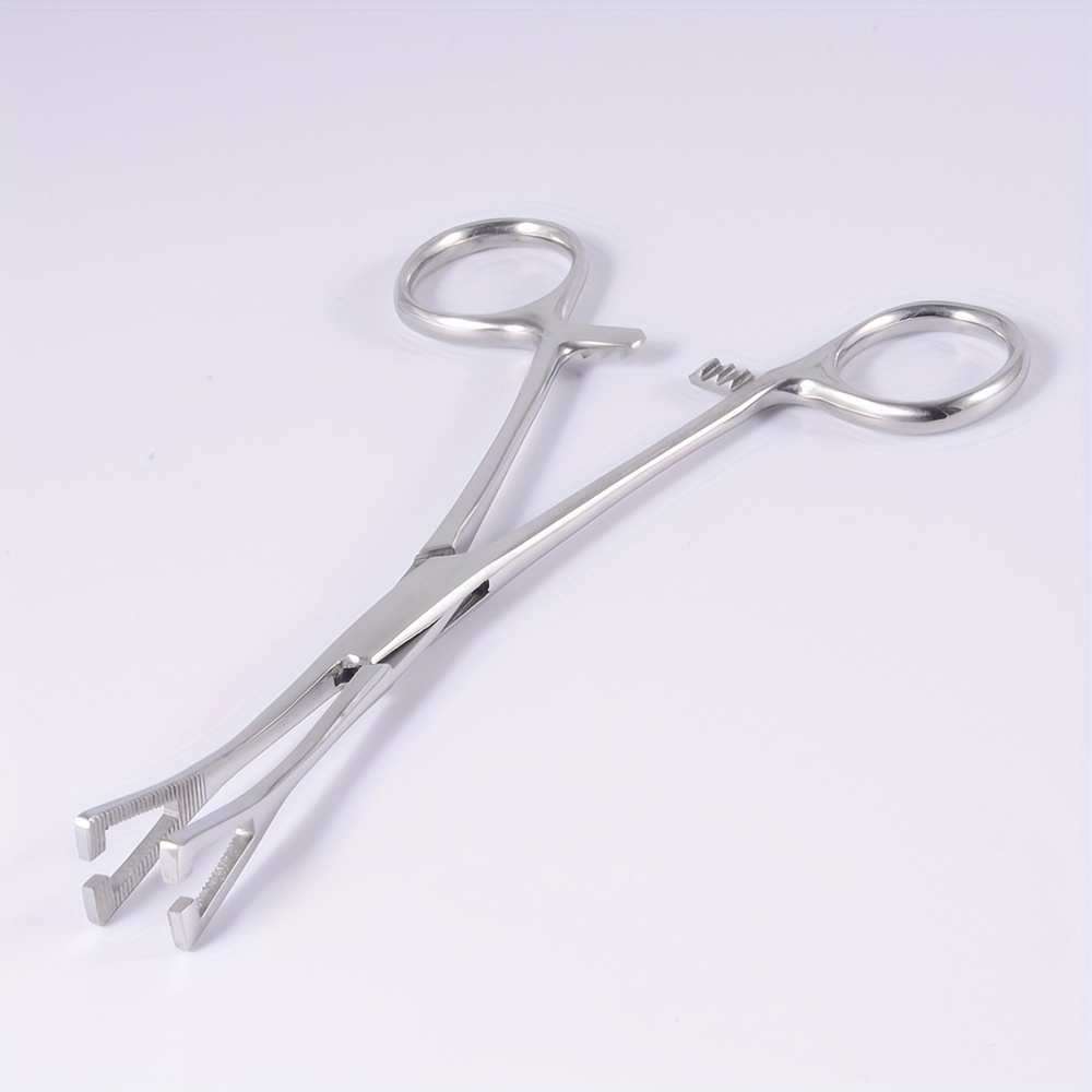1pc 316L Surgical Steel Piercing Forcep Tool Ear Lip Navel Nose