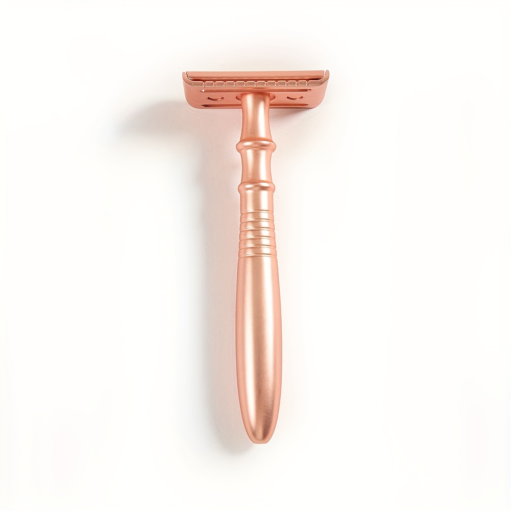 Adjustable Double Edge Safety Razor Comfortable Handle - Temu