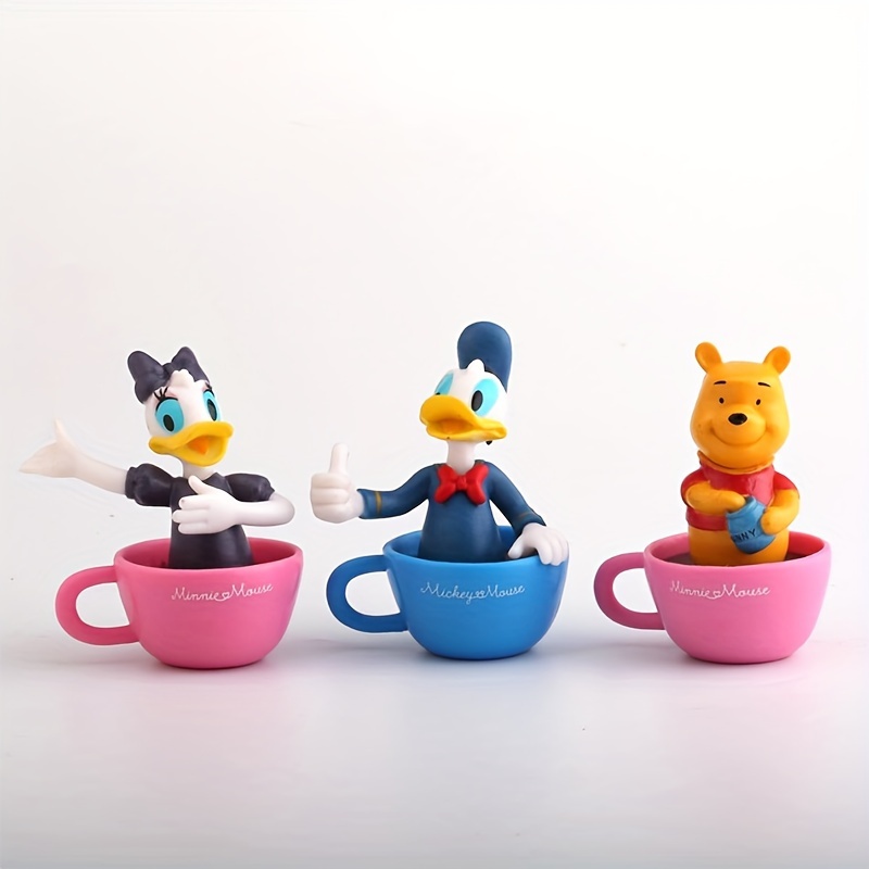400mL Disney Donald Duck Mickey Mouse Ceramic Water Cup Milk Coffee Mug  Home Office Collection Cups Women Girl Love Couple Gifts