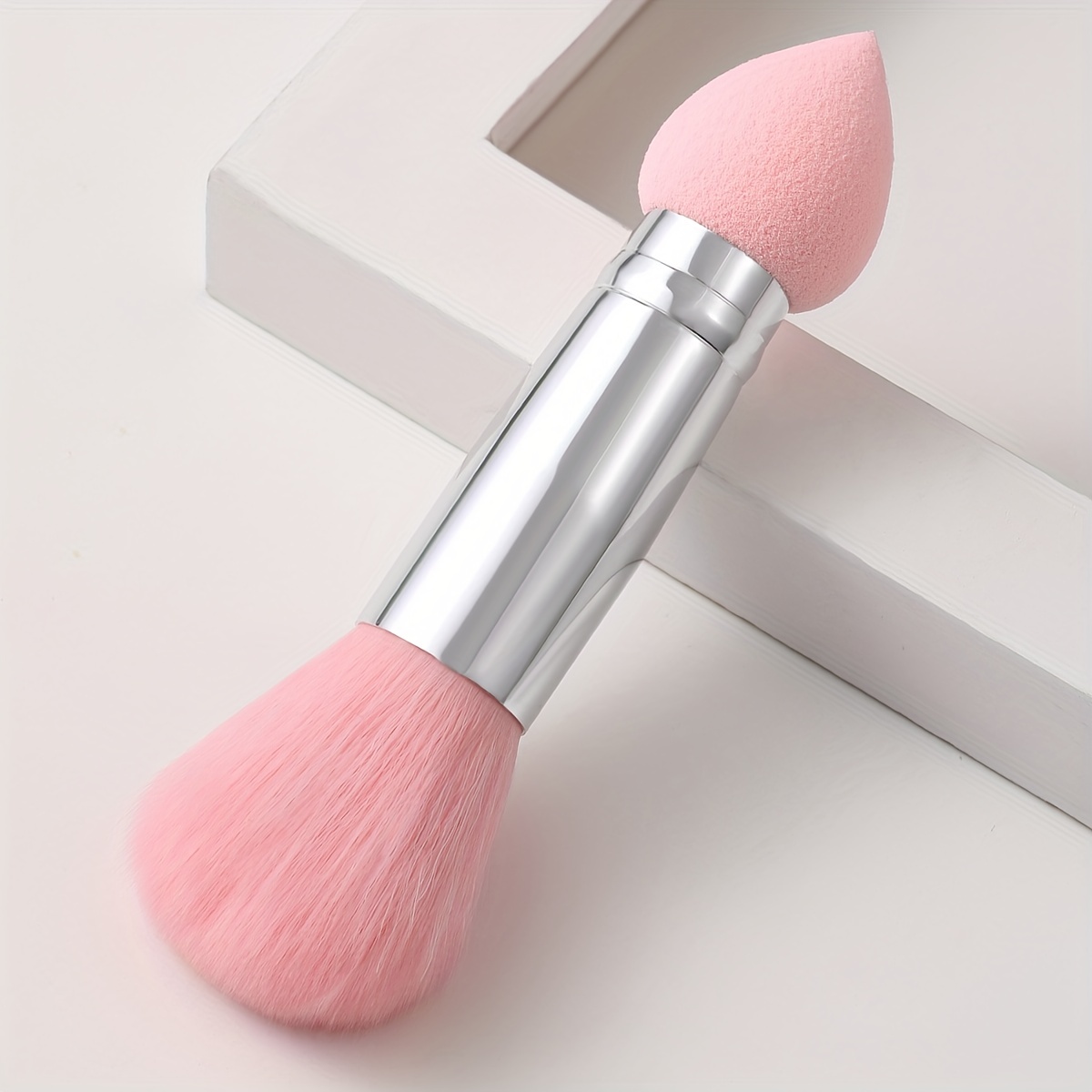 Soft Mushroom Head Blush Brush - Fluffy Loose Powder Brush For Nail Art And  Makeup - Dust Powder Remover And Cleaner - Soft Kabuki Brush For Flawless  Application - Temu