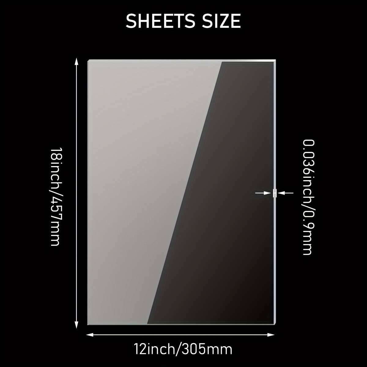 Sheets Thick Clear Pet Panels For Craft Projects Replacement - Temu