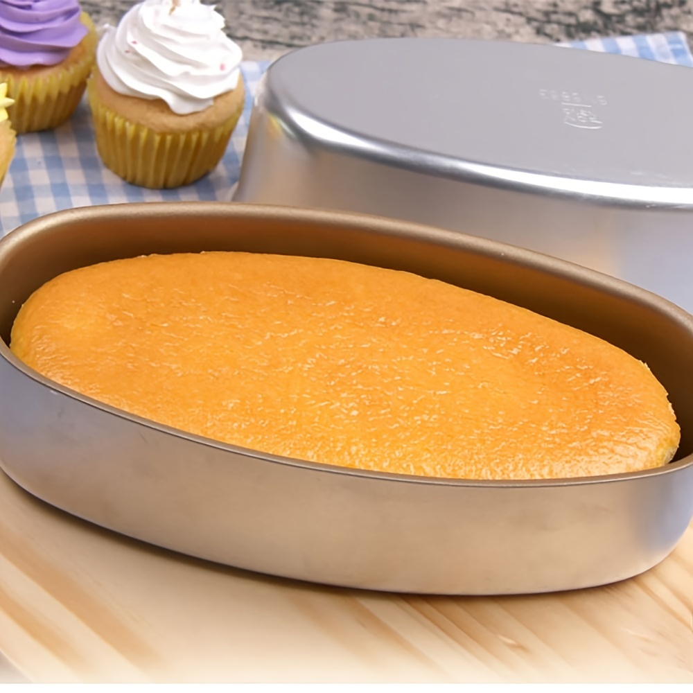 Cheese Cake Mold, Mini Aluminium Oval Egg Shape Cheese Cake Rings Half  Cooked Molds Bread Cake Pan Kitchen Cooking Tools, Baking Supplies, Kitchen  Items - Temu