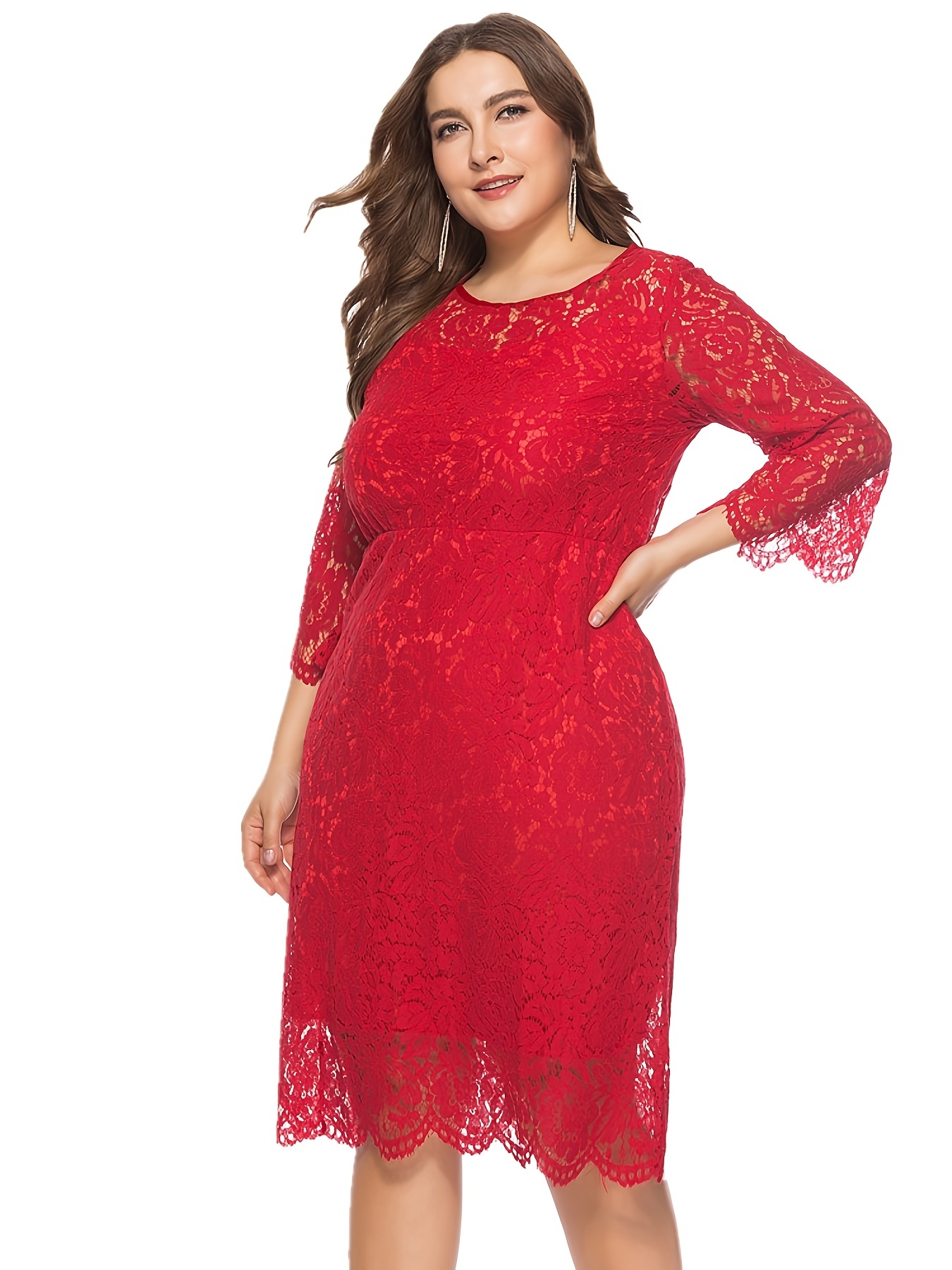 Plus size midi deals dresses for special occasions