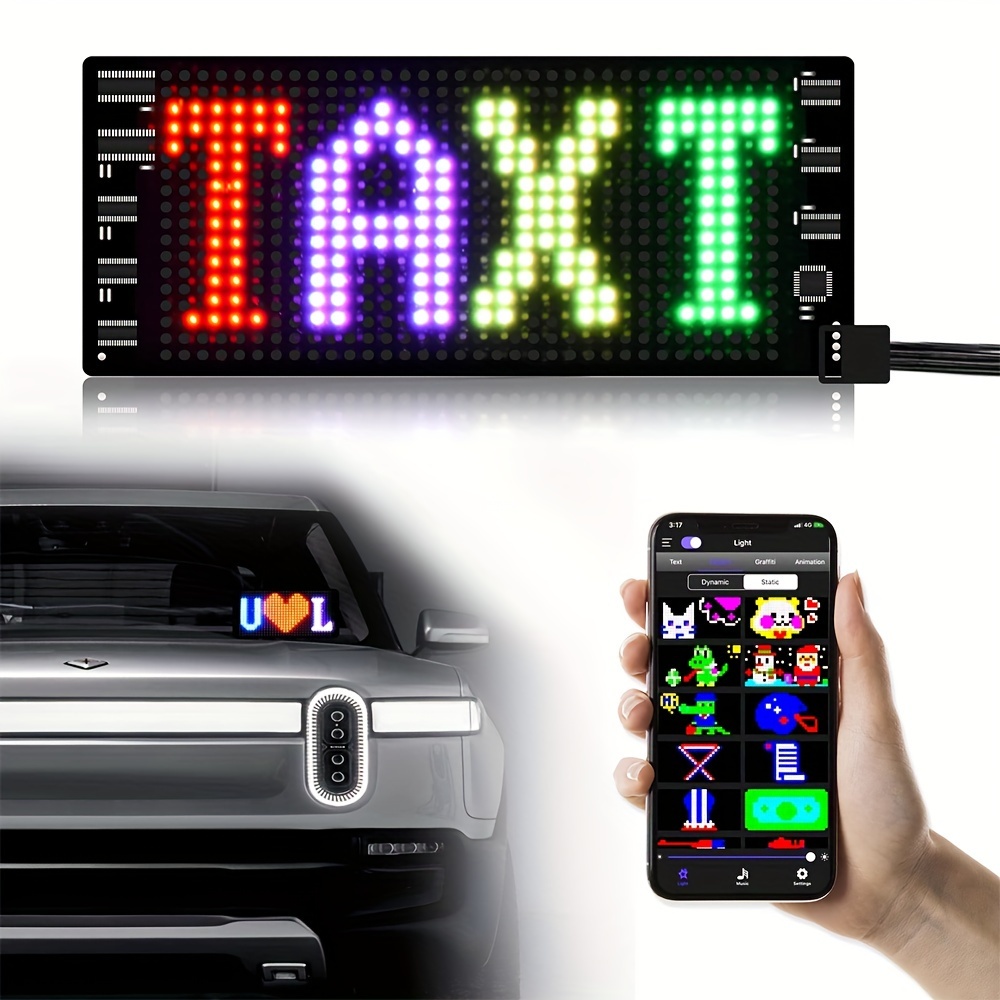 Tira de luces LED para debajo del coche, lámpara RGB de Color que fluye  debajo del tubo del coche, aplicación de Control inalámbrico, luz  decorativa de ambiente - AliExpress