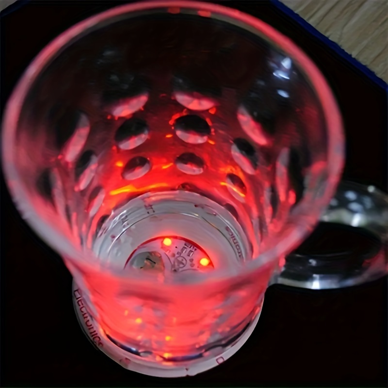 1/5/10 Stück Led untersetzer aufkleber Leuchtende Trinkglas - Temu Austria