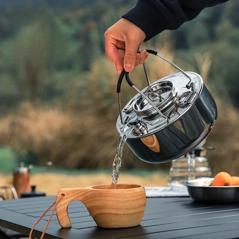 Outdoor Picnic Teapot, Portable Camping Coffee Pot, Picnic Kettle, For  Hiking, Picnic, Camping - Temu