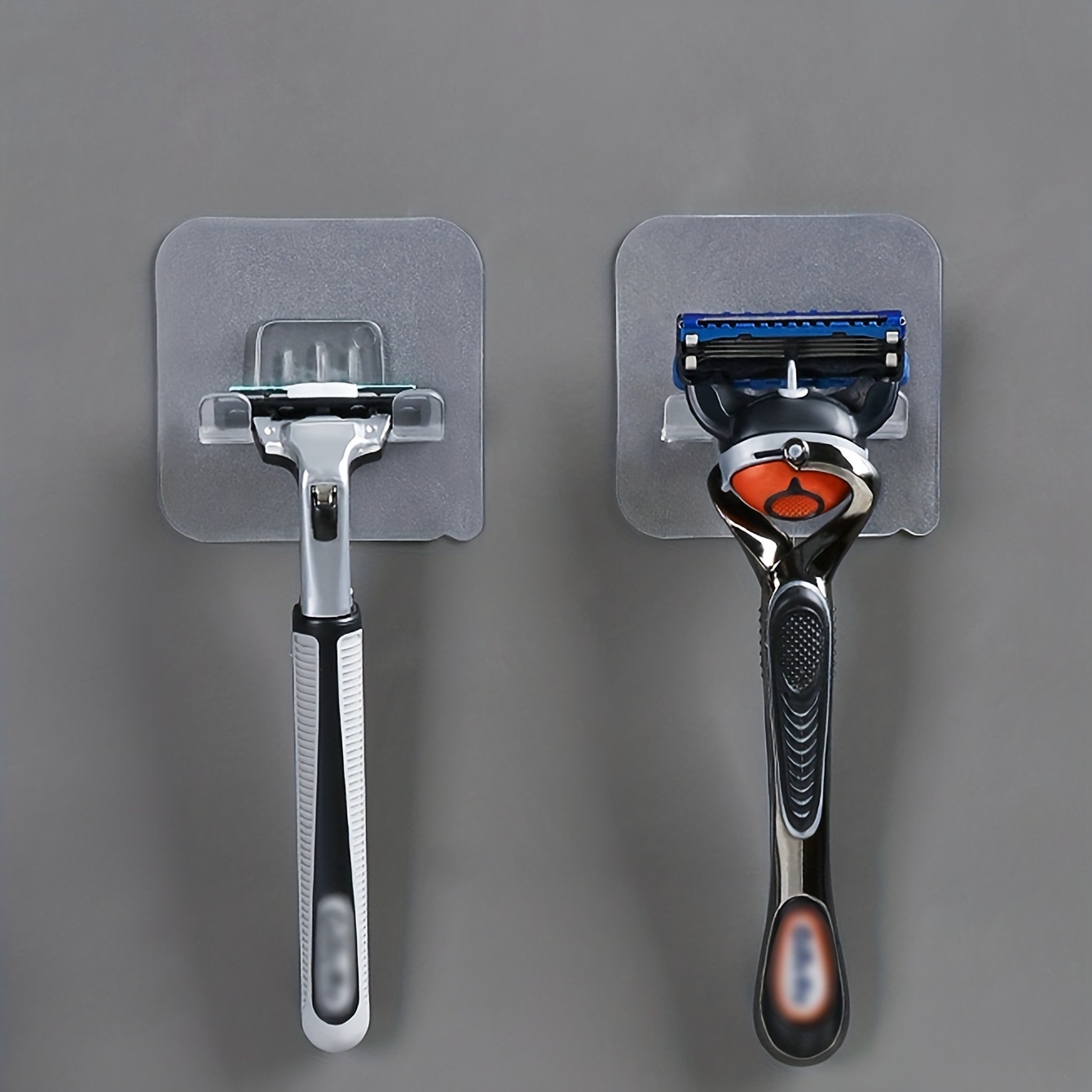 Gancho de silicona para cepillo de dientes, soporte para máquina de  afeitar, colgador de llaves, bolsa de tela, organizador, decoración de pared