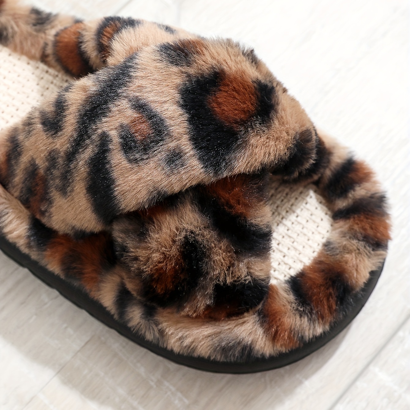 Avon discount leopard slippers