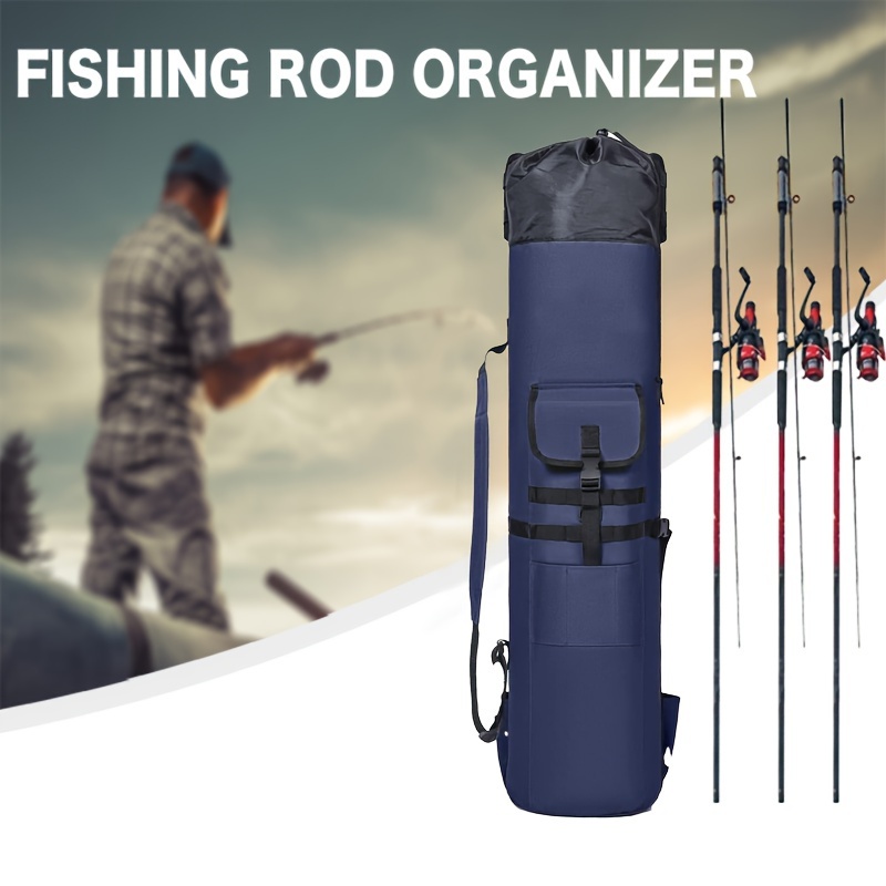 Outdoor Fishing Bag Multifunctional Fishing Rod Bag Sea Rod - Temu
