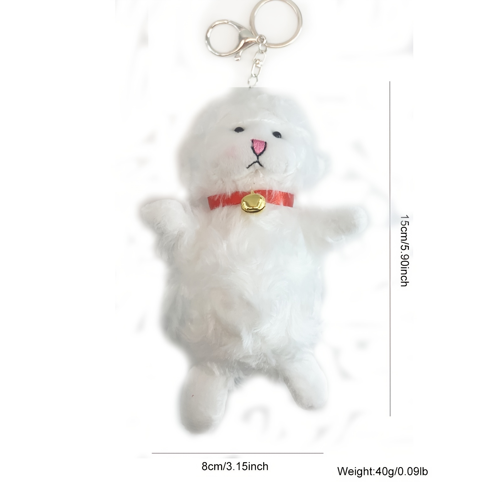Cute Sheep Plush Keychain Soft Stuffed Cartoon Doll Plush - Temu