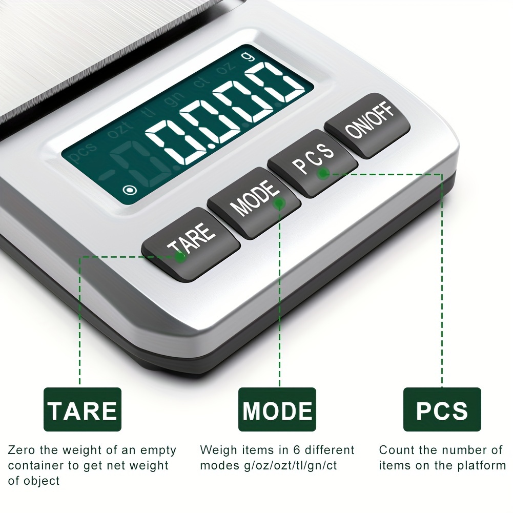 Digital Gram Scale , Small Jewelry Scale,Digital Weight Gram and