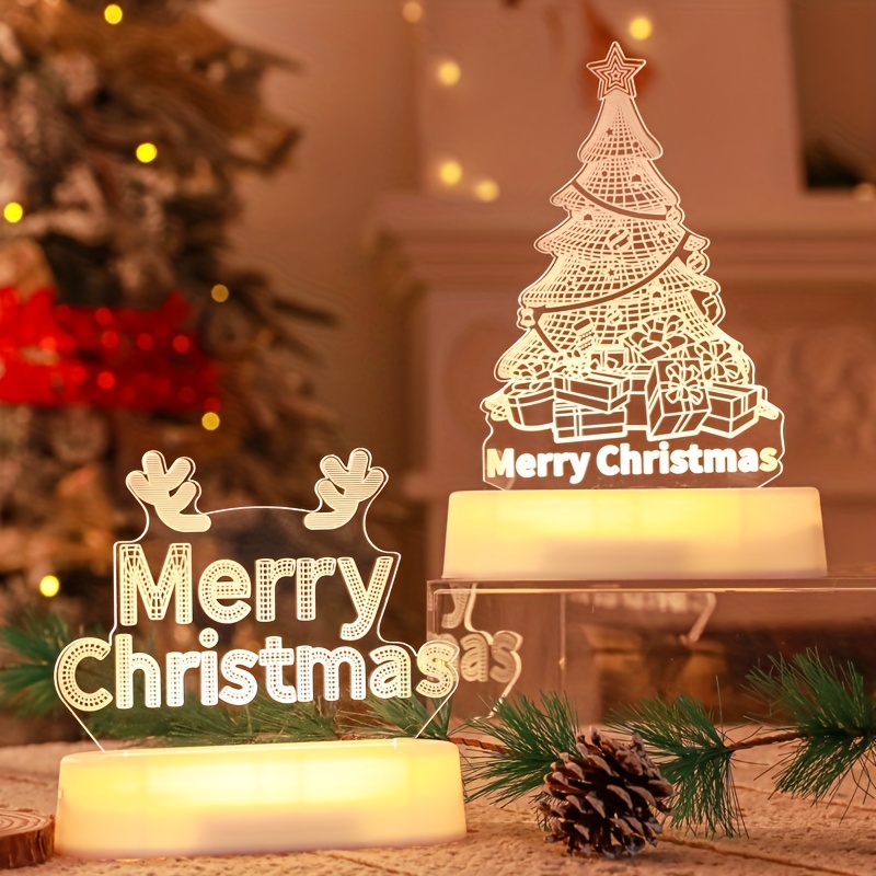 Christmas Led House Lights, 5 Different Styles, Warm White Light ...
