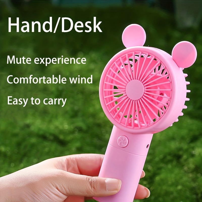 Ventilador de mano, súper mini ventilador portátil con batería recarga -  VIRTUAL MUEBLES