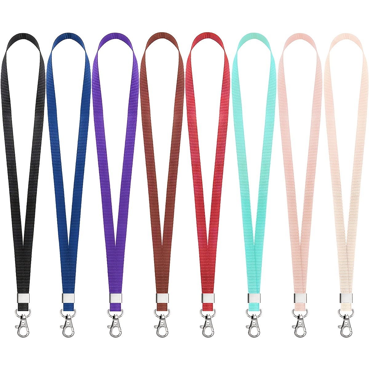 50 Pack ID Badge Holder Lanyards with Waterproof ID Card Holder Bulk Lanyard Name Badge Holder ID Lanyard Name Tag Holder, Size: 2 x 3