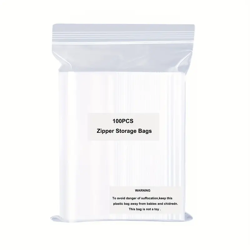 Clear Zipper Bag, Plastic Zipper Bags,sealed Food Storage Zip Lock  Bag,resealable Zip Lock Bags, Suitable For Snacks, Nuts, Seeds, Candy, Food  Storage Package Pouches, For Travel, Storage, Packaging And Transportation,  Kitchen Supplies 