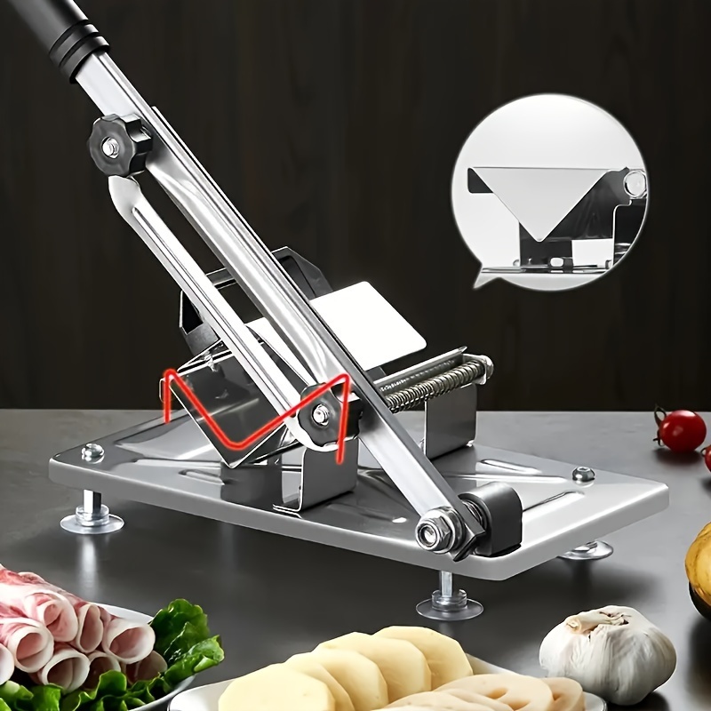 1pc, 304 Acciaio Inossidabile Household Lamb Slicer, Multifunzionale Acciaio  Inossidabile Manuale Beef And Lamb Roll Slicer, Effortlessly Frozen Meats  With This Professional-Grade Stainless Steel Meat Slicer, Accessori Da  Cucina - Temu Italy