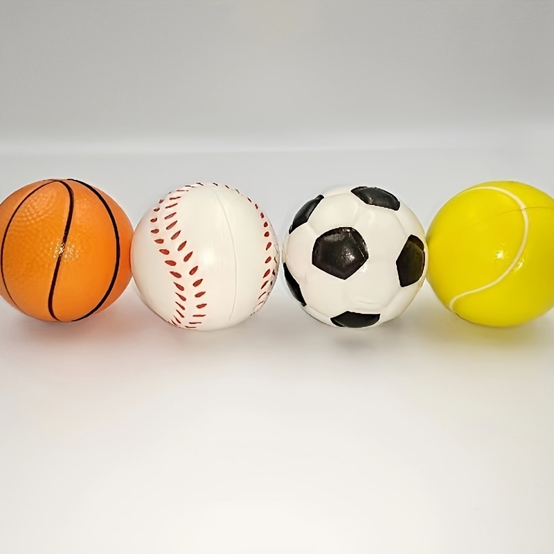 Bola Silenciosa  Bola esponja saltitante para crianças,Mini brinquedos  interior leves para jogar bolas jogo desenvolvimento para presente  aniversário divertido e : : Esporte