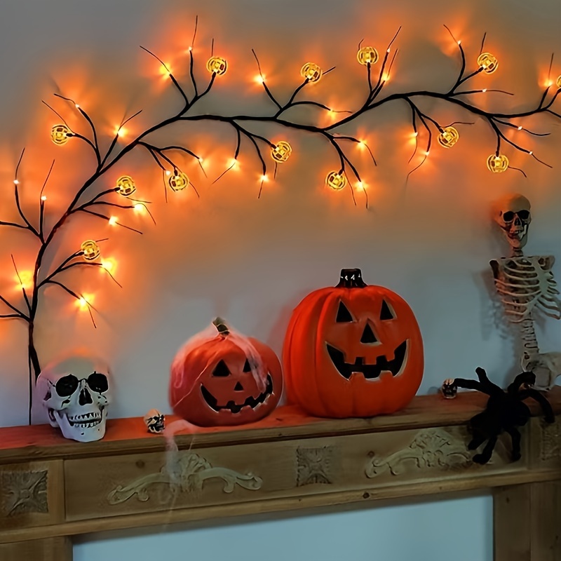 Halloween Atmosphere Light Submersible Led Pumpkin - Temu