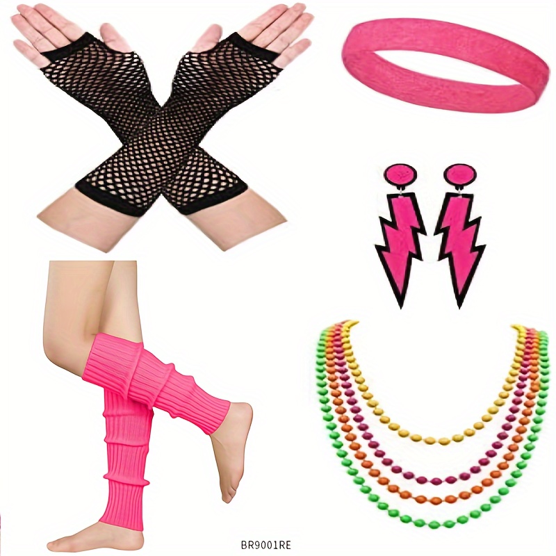 1980's accessories Leg Warmers 1980 fashion - Geelong Party Supplies